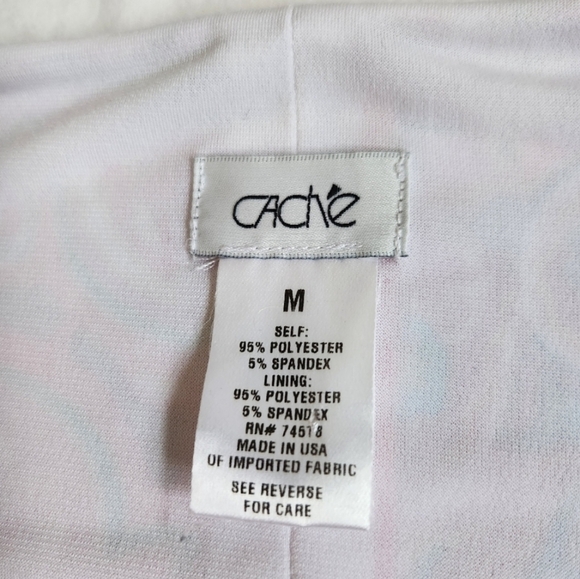 Vintage 90s Y2K Cache Paisley Chain Belt Mini Dress - Picture 6 of 10